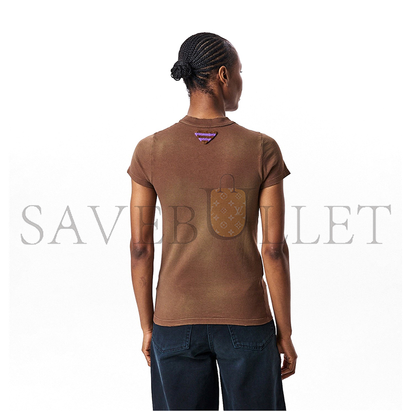 Pra*a printed jersey logo t-shirt